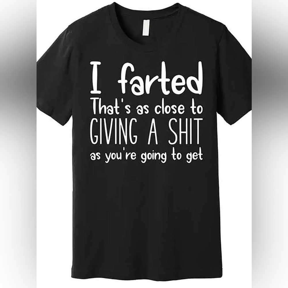 Men's Humorous "I Farted" Graphic tee